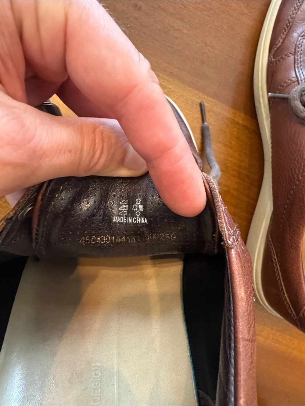 Ecco comfortable brown